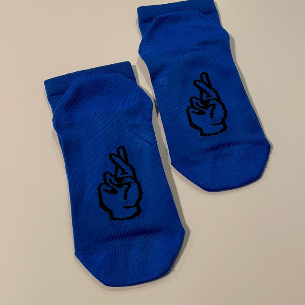 Fingerscrossed Design Cycling Socks Yves Blue 35-38EU